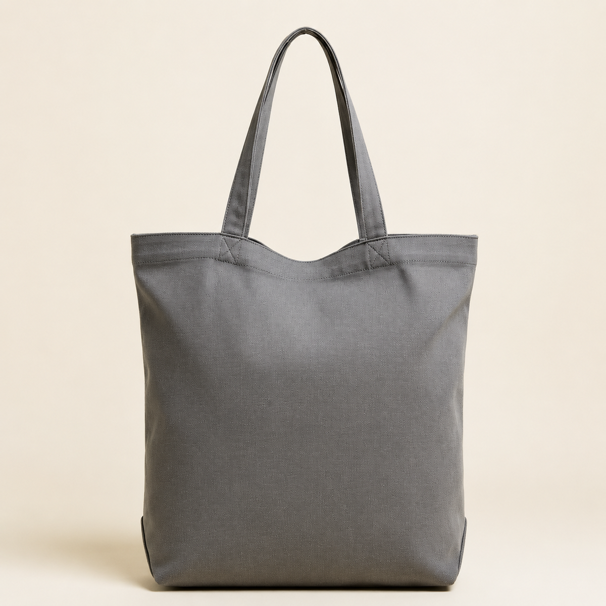 Blue denim tote bag