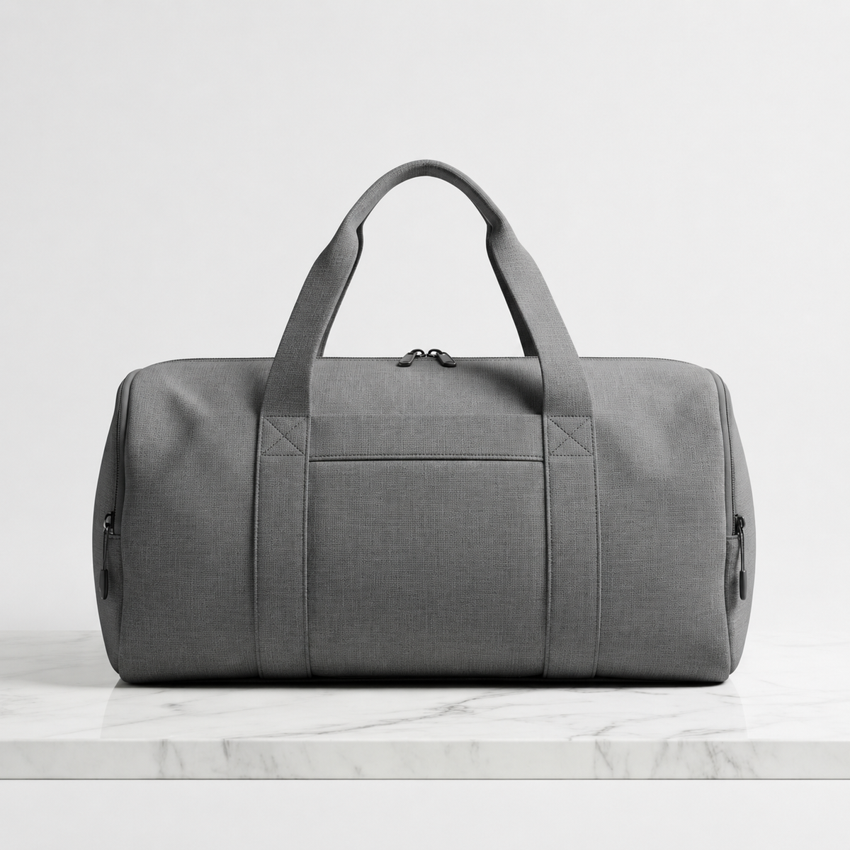 Black gym and travel duffel bag